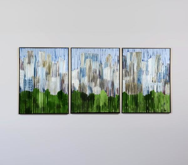 CONVERGENCE/triptych (sold)